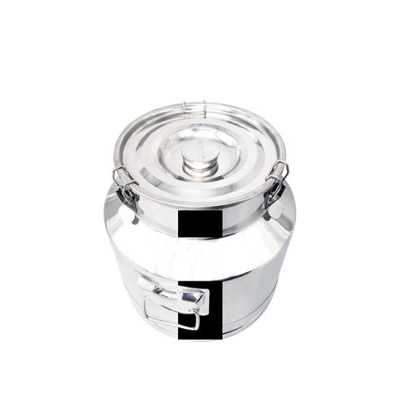 Mirror Polish 20 litre Stainless Steel Milk Can Diary Equipment