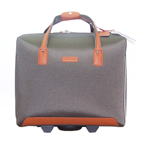 Classical 600D polyester water-proof grey with red Overnight Travel Bags / luggage bag