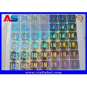 Custom Holographic Stickers , Anti Fake 3D Hologram Stickers Printing void