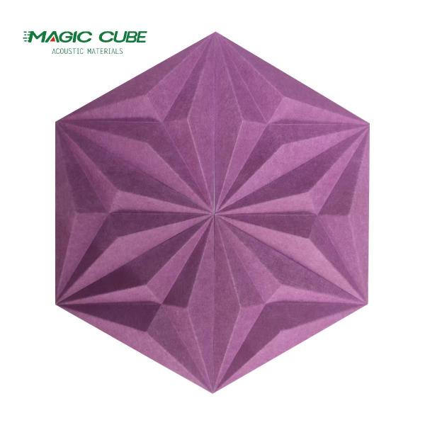 Eco-Friendly 3D Acoustic PET Panel for Sustainable Acoustic Solutions and Noise Control
