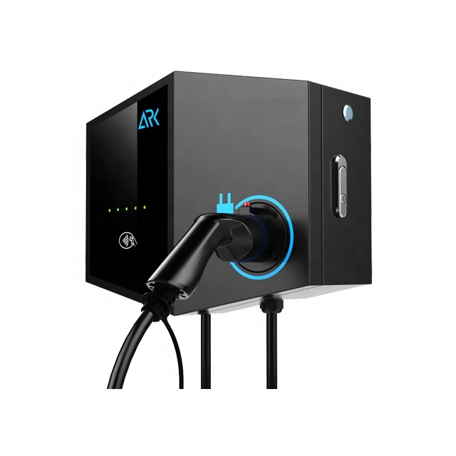 400V IEC 62196 OCPP V1.6J Wallbox Commercial EV Charger