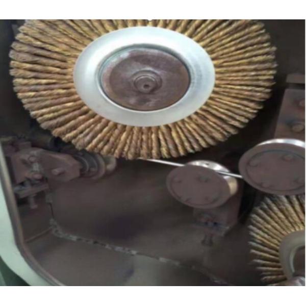 Wire Descaling Machine Cleans Wire Rod Brass Wire Knotted Wire Brush Descaler