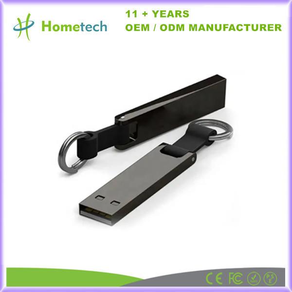 Compact And Portable Metal USB Flash Drives For Data Transfer Silver/Black/Gold