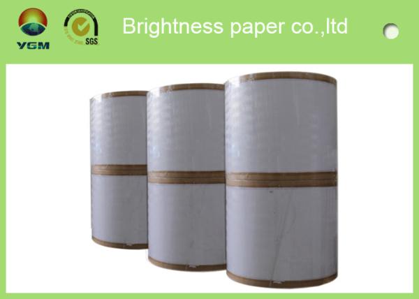 Durable Coated Duplex Board Grey Back , 360um Printing Coated Art Paper