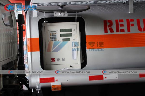 caminhão do distribuidor do combustível do aço carbono de 5000L Dongfeng Q235