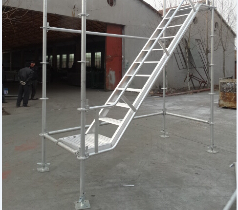 High Stong and light weight aluminum Scaffolding Ladder stairs system