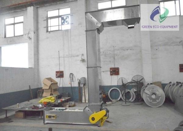 4-6.5m3/H Grain Bucket Elevator , Steel Bucket Elevator Heat Resistant