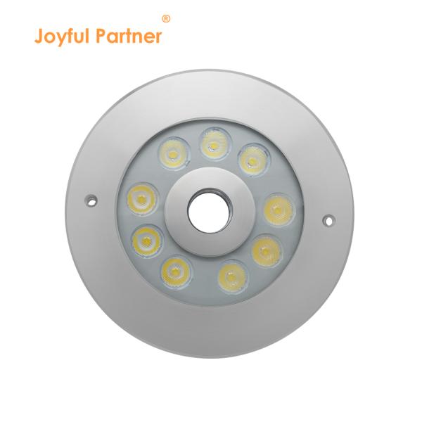 Joyful Partner Stainless Steel IP68 Waterproof DC24V 18W RGB DMX Underwater LED Fountain Light