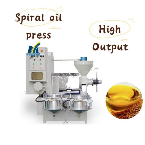 Rice Extraction and Production Process Sesame Screw Oil Press with Rice Press Materials