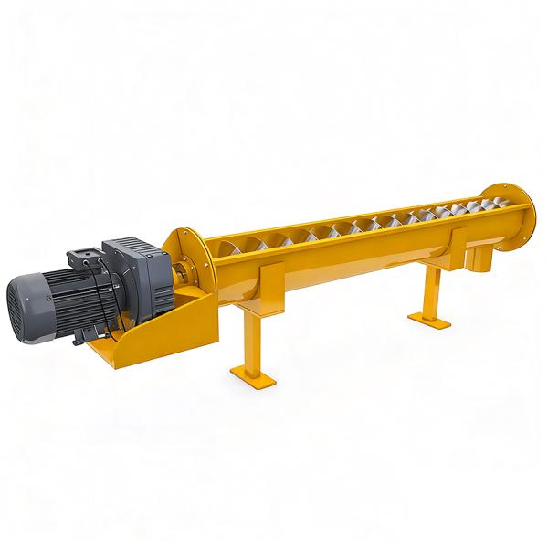 Custom Auger Conveyor Systems Cement silo discharge Manufacturer Automatic Cement Powder Inclined Auger Screw Conveyor Feeder