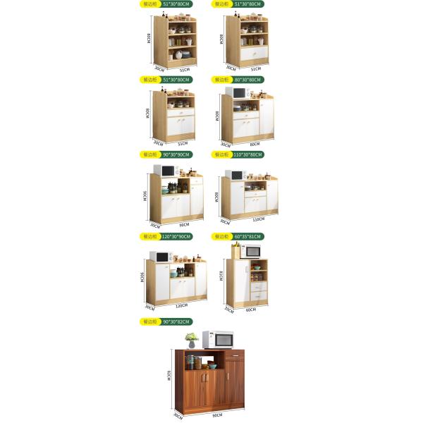 Mail Packing Modern Design Kitchen Cabinets and Accessories with 1800*1800*2000 Size