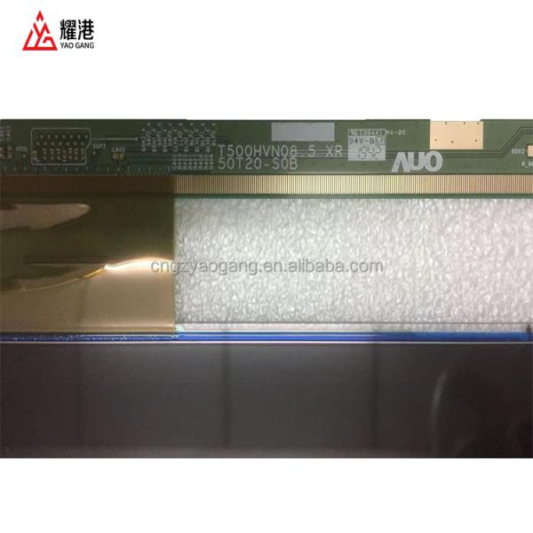 Big Size AUO LCD Panel 55 Inch A Grade T500HVN08.5 Screen Open Cell Spare Part TV Display Panel