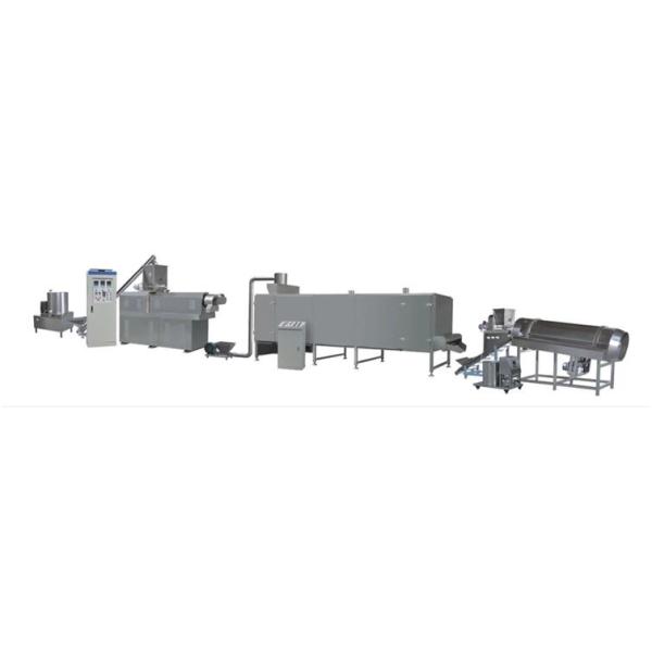 Slanty Bar Twin Screw Extrusion Snacks Food Machinery Fully - Automatic