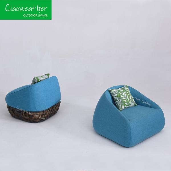 Design Luxury Rattan Outdoor Furniture Chair Sofa for Hotel Restaurant and Banquet