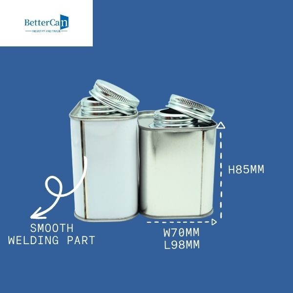 олово кофейного зерна 150g-500g   Квадратные изготовители контейнеров олова