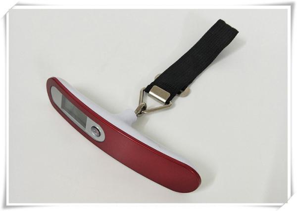 Lightweight Luggage Weighing Scale , Lock Weight Function Travel Scales For Luggage
