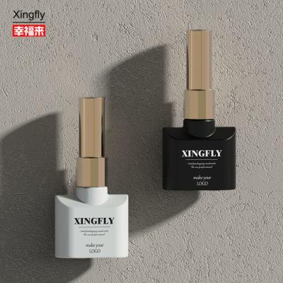 12 ml Botelha de Esmalte de Unhas Quadrada Vidro Vazio Botelha de Esmalte de Unhas