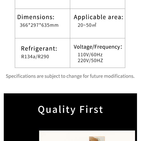 DH-252BH 25L/D Smart Home Desiccant Dehumidifier With Air Purifier for Commercial Needs