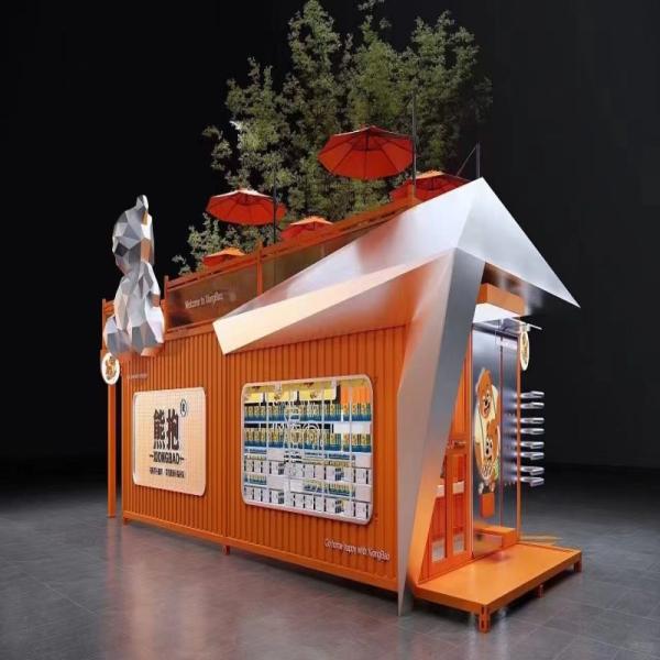 Полная настройка 3 спальни сборный дом виллы для наружного хранения и жилого пространства