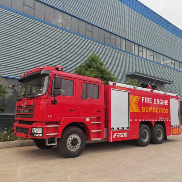 Shacman F3000 12000liter 12ton Fire Fighter Vehicle Water Foam Fire Rescue Truck