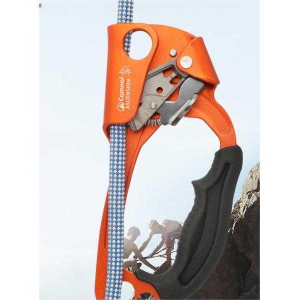 Алюминиевый сплав подъемник наружное альпинизм скалолазание стоппер веревочный захватчик