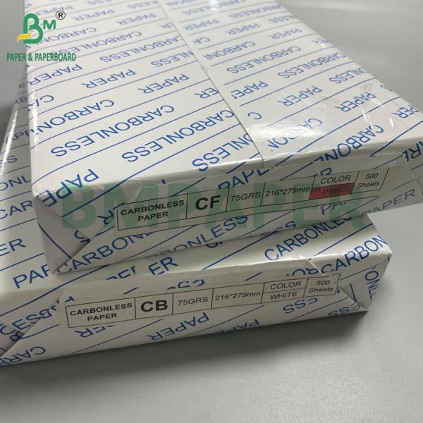 CB Blanc CF Bleu CFB Rose 75GSM NCR papiers 500 feuilles par paquet 8.5 x 14 pouces