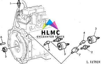 RE51774 Replacement Engine 4TNE84 Water Temperature Sensor John Deere 1010D 2955 2750 2355 2755