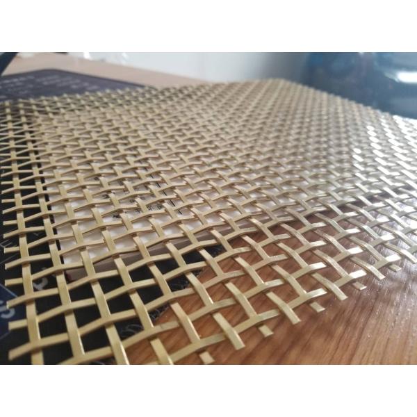 malha de 15mm Hall Hotels Crimped Decorative Wire