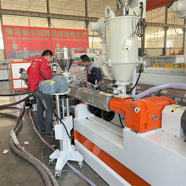 HDPE двойная стена гофрированные трубы трубы Машины мехлы Производственная машина
