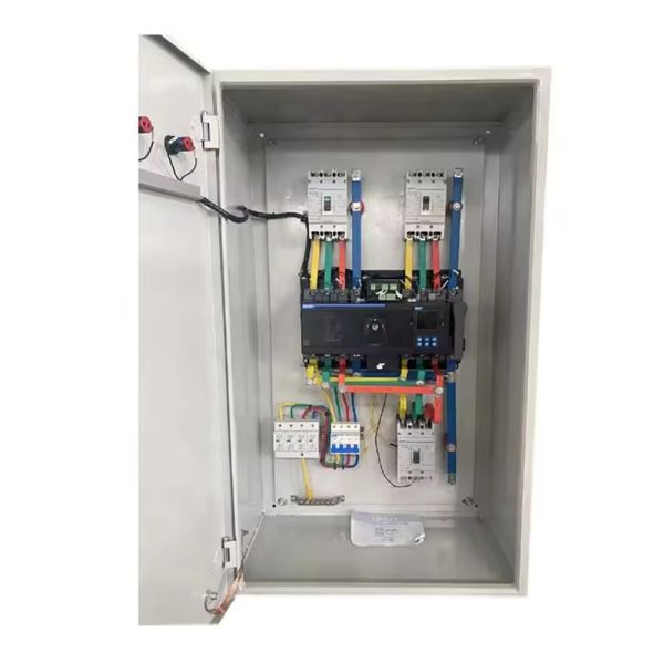 Custom ATS Dual Power Supply Distribution Box IP65 Waterproof Cold-Rolled Steel Distribution Panel