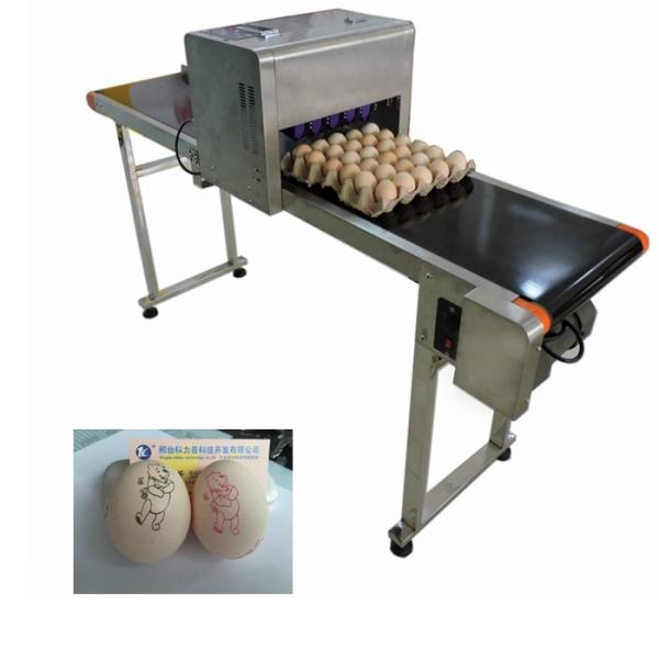 Egg Automatic Batch Coding Machine Printing 120000 Characters Per Hour