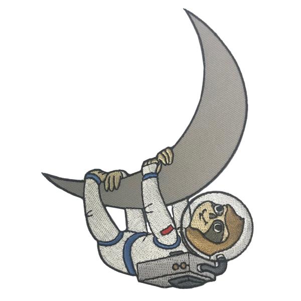 Woven Embroidery NASA Custom Cloth Badges Washable For Caps Clothing