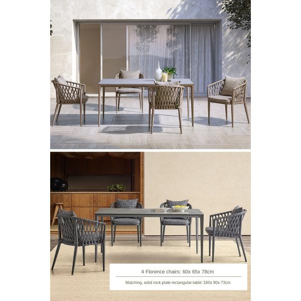 Rattan Chairs Set For Terrace Dining Table And Garden Chair Set Outdoor Furniture