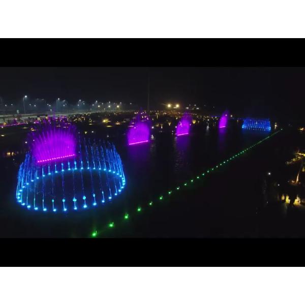 Водяной танец Пакистан Музыкальный фонтан Нержавеющая сталь 304