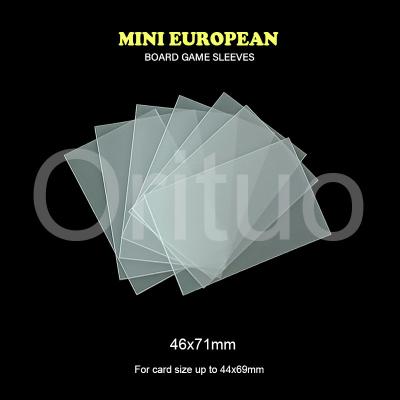Mini manga kings mini europeia cartão manga 46x71mm dupla fosca sem brilho