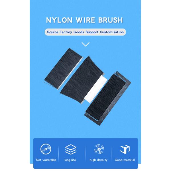 Нейлон Бристл Промышленная полоска щетка Удаление ржавчины на заказ