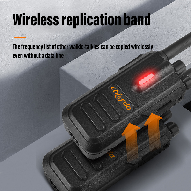 Chierda CD-106 Special Subaudio Frequency Hopping Strong Penetration Anti-magnetic Horn Anti-interference Walkie Talkie Two Way Radio