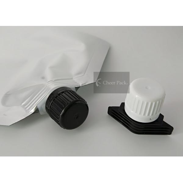 Diffirent Color Bottle Spout Cap For Doypack Packaging , 16mm Diameter