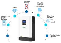 sistema Kit Complete Pv Solar Set das energias solares de 1kw 5kw 10kw 5000w 10000w