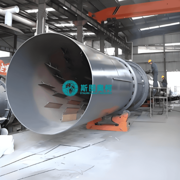 Stainless Steel Rotary Dryer With Steam Heating