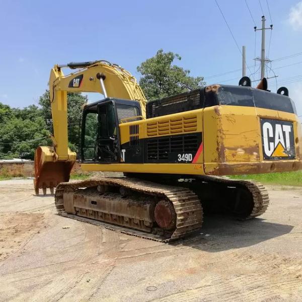                  Second Hand Construction Cat 349d Excavator Machine Used Heavy Duty Diggers/Excavadoras Caterpillar 336D 345D 349 on Promotion             