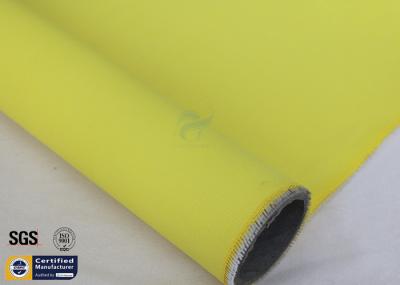 Acrylic Fiberglass Fire Blanket Fabric Yellow 15OZ 3732 Anti Corrosion Chemical