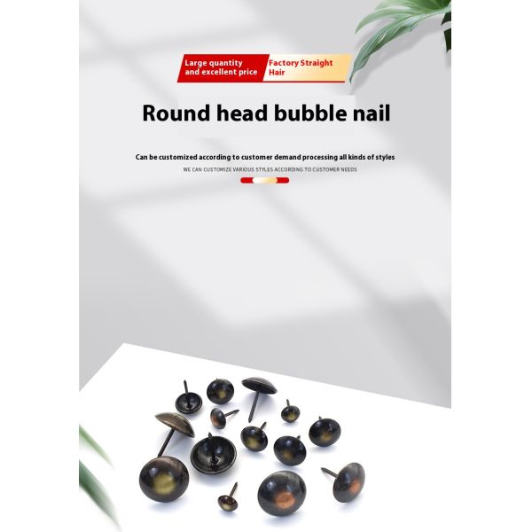 Decorative Upholstery Furniture Nails Stainless Steel Thickened Decorative Sofa Nail Decorative Pushpin