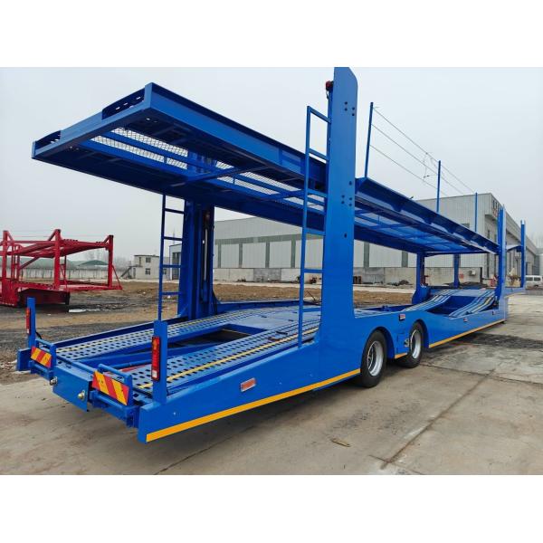 2 Axles Car Carrier Trailer for Transporting 8 Cars in Russia Dependable and Durable