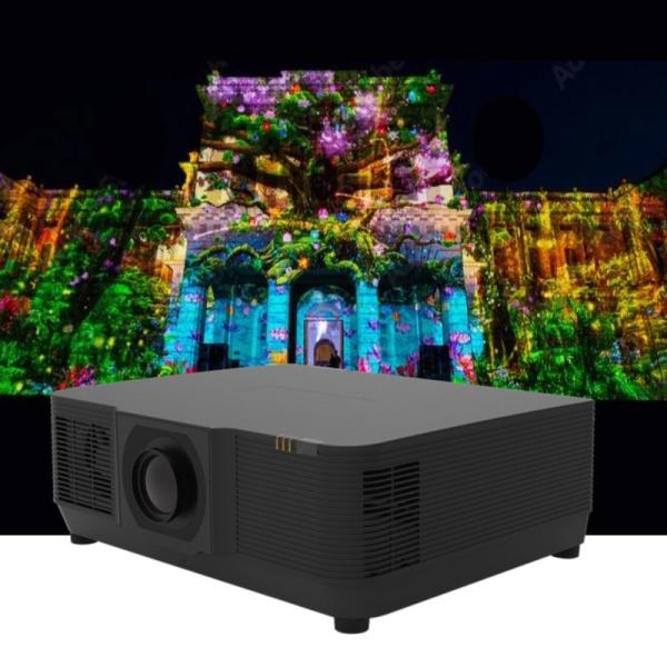 Versatile 12000 Lumen 3D Mapping Projector 500 Inch Screen Large Immersive
