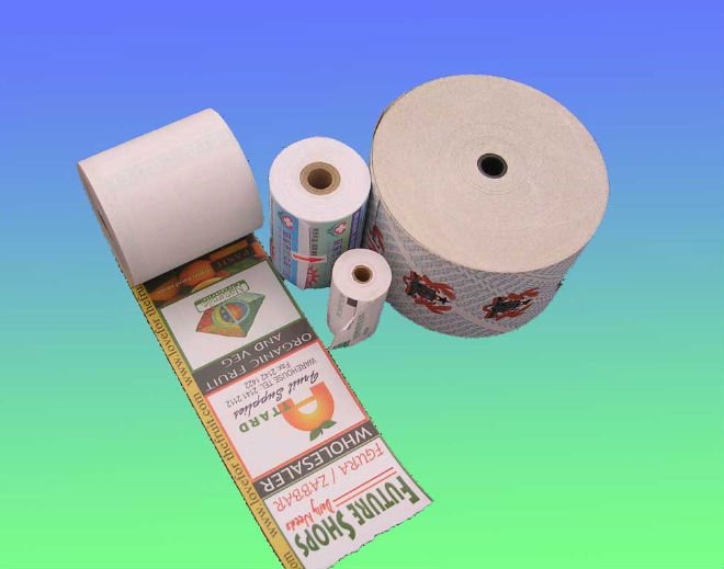High brightness Cash Printer Paper Rolls