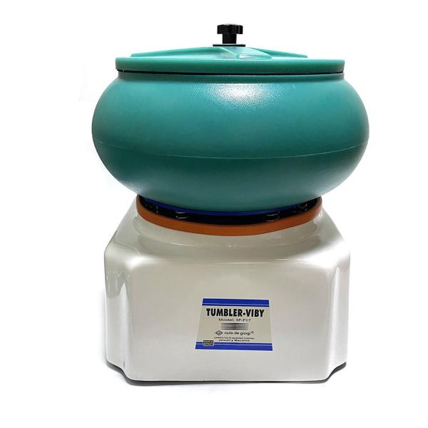 17'' Vibration Jewelry Polishing Machine 14.5KG For Agate Jade