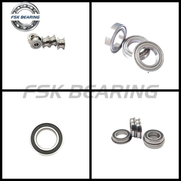 Single Row F6703ZZ Thin Wall Flange Cup Bearing 17x23x4mm For Model Aircraft Toy Unmanned Machine Bearings