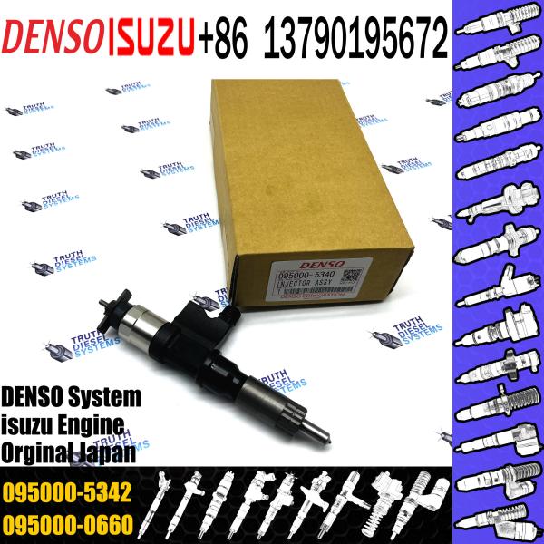 Hot Sale Diesel Engine Fuel Injector 095000-5341 Fuel Injector Assembly 095000-5345 095000-5342 095000-5344 For ISUZU 4H