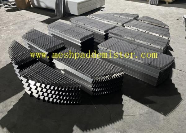 300mm eliminador de Vane Plate Mesh Pad Mist de 8 passagens
